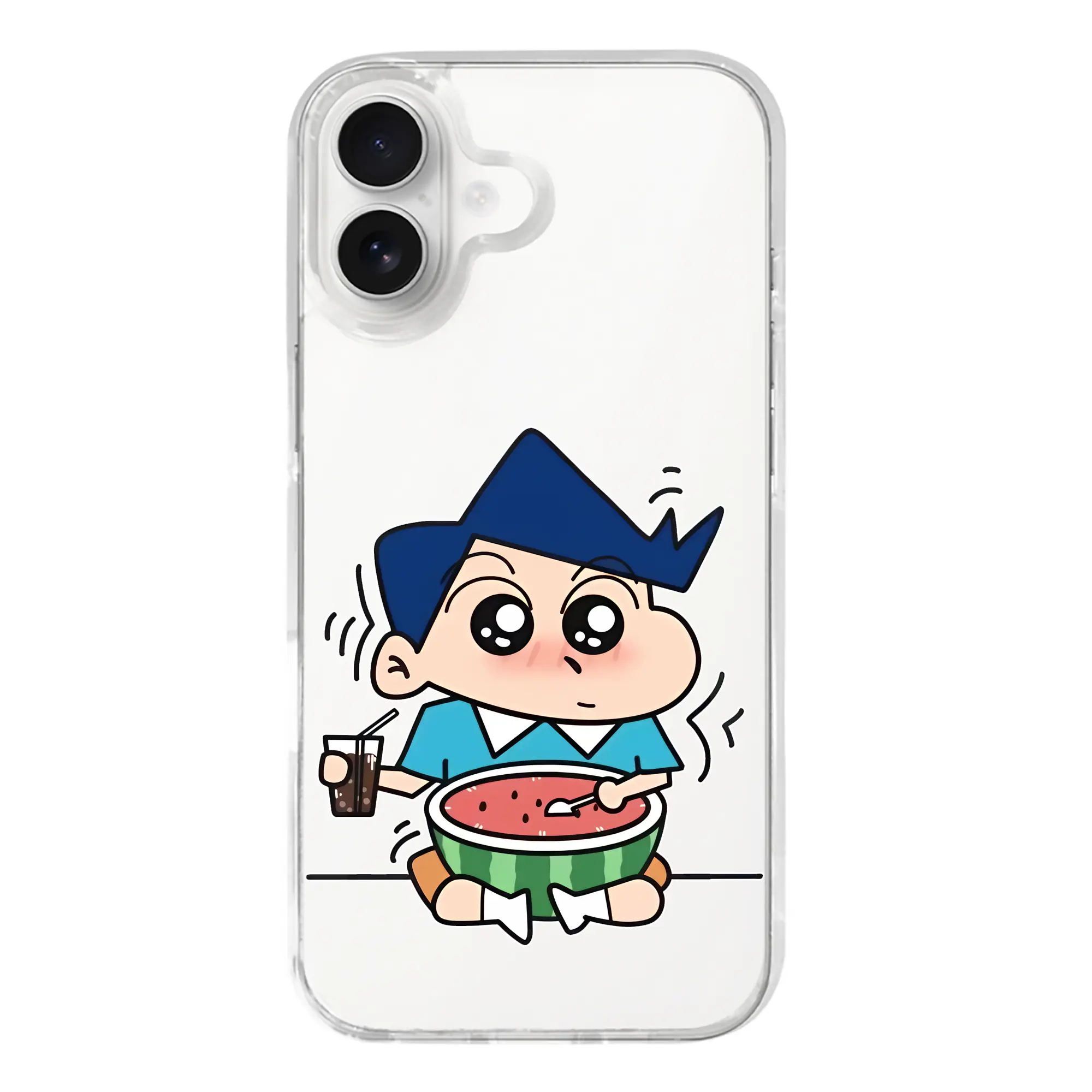 クレヨンしんちゃん グッズ 風間 とおる - iPhone 17シリーズ 透明スマホケース – 薄型・耐衝撃・精密フィット保護カバー